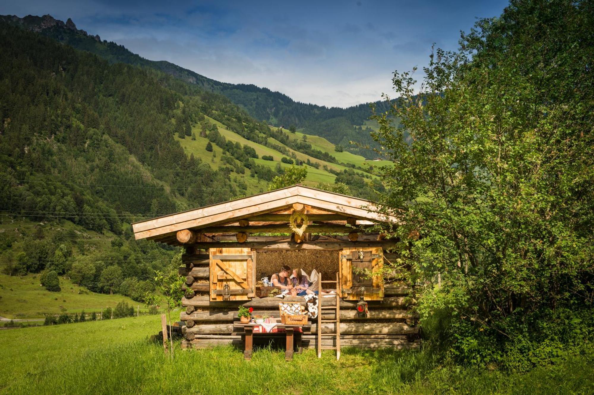 Bauernhofhotel "Die Unterbergerin" - Zimmer Mit Fruehstueck Und Ferienwohnungen In Gastein Mit Gratis Thermeneintritt دورفغاستين المظهر الخارجي الصورة