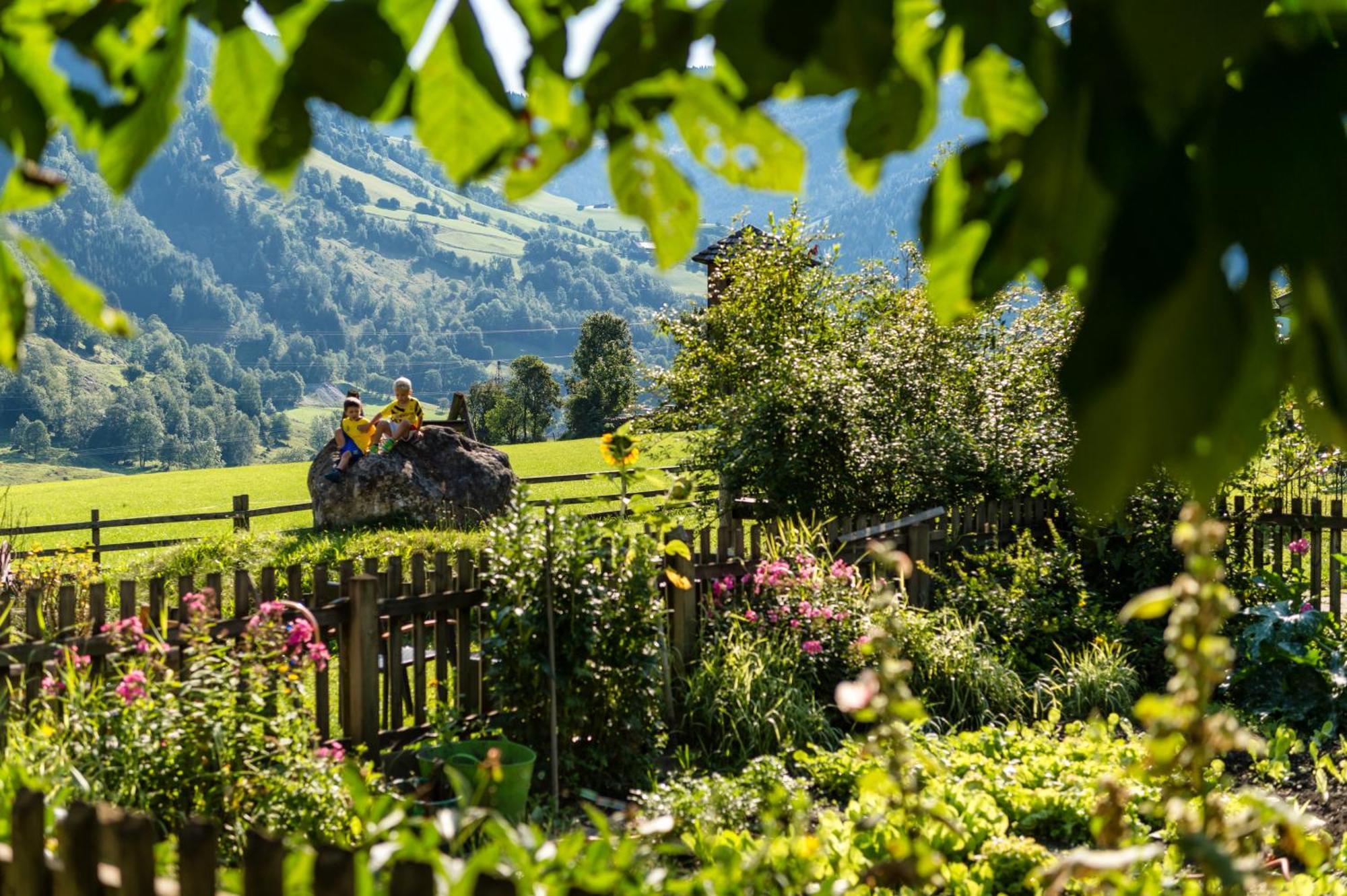 Bauernhofhotel "Die Unterbergerin" - Zimmer Mit Fruehstueck Und Ferienwohnungen In Gastein Mit Gratis Thermeneintritt دورفغاستين المظهر الخارجي الصورة
