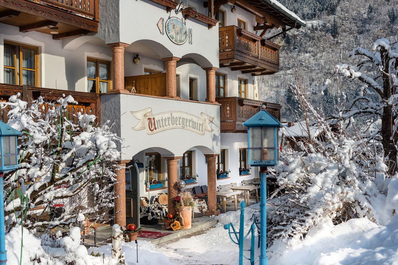 Bauernhofhotel "Die Unterbergerin" - Zimmer Mit Fruehstueck Und Ferienwohnungen In Gastein Mit Gratis Thermeneintritt دورفغاستين المظهر الخارجي الصورة
